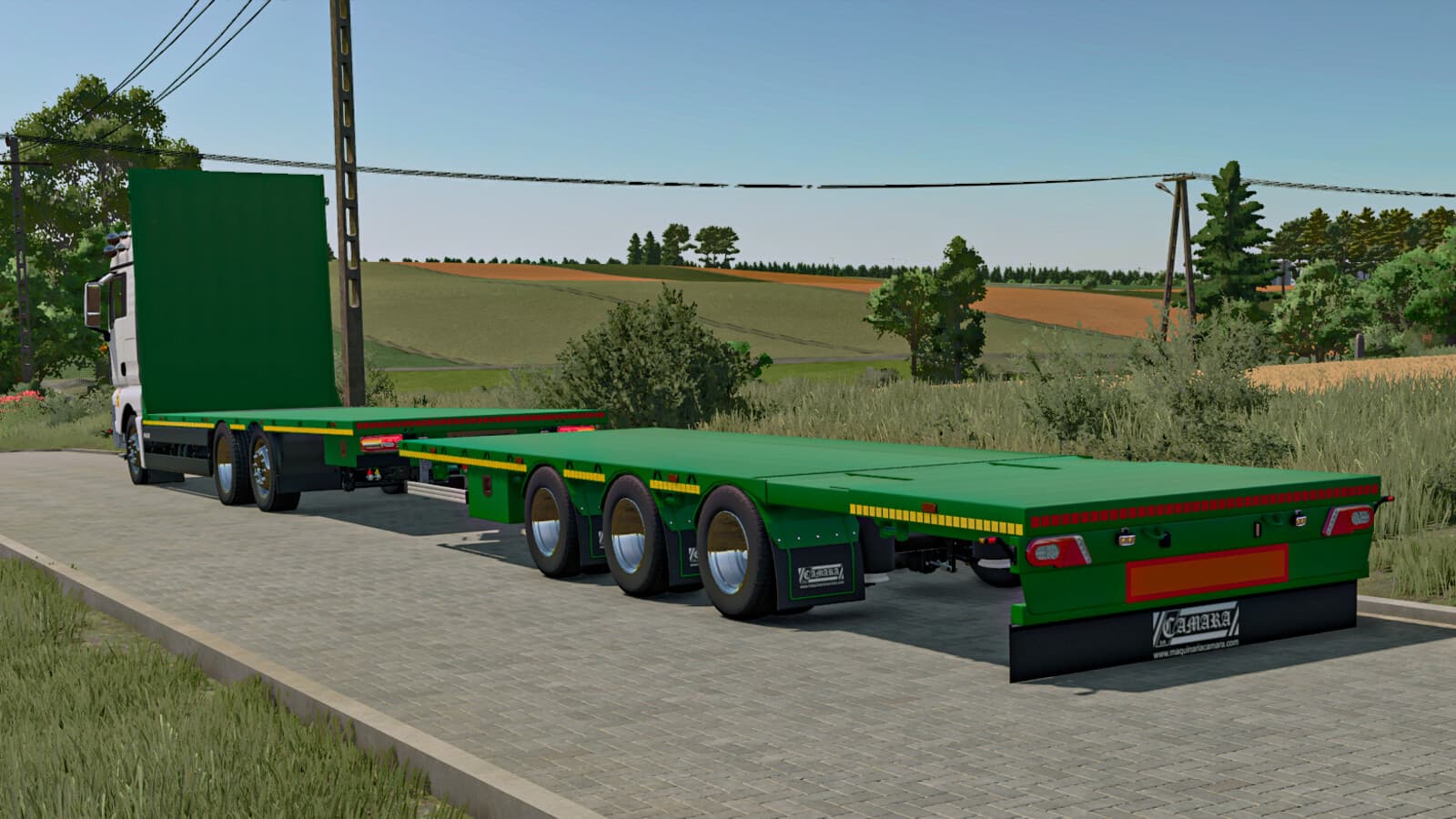 Camara Straw Transport Trailer 4