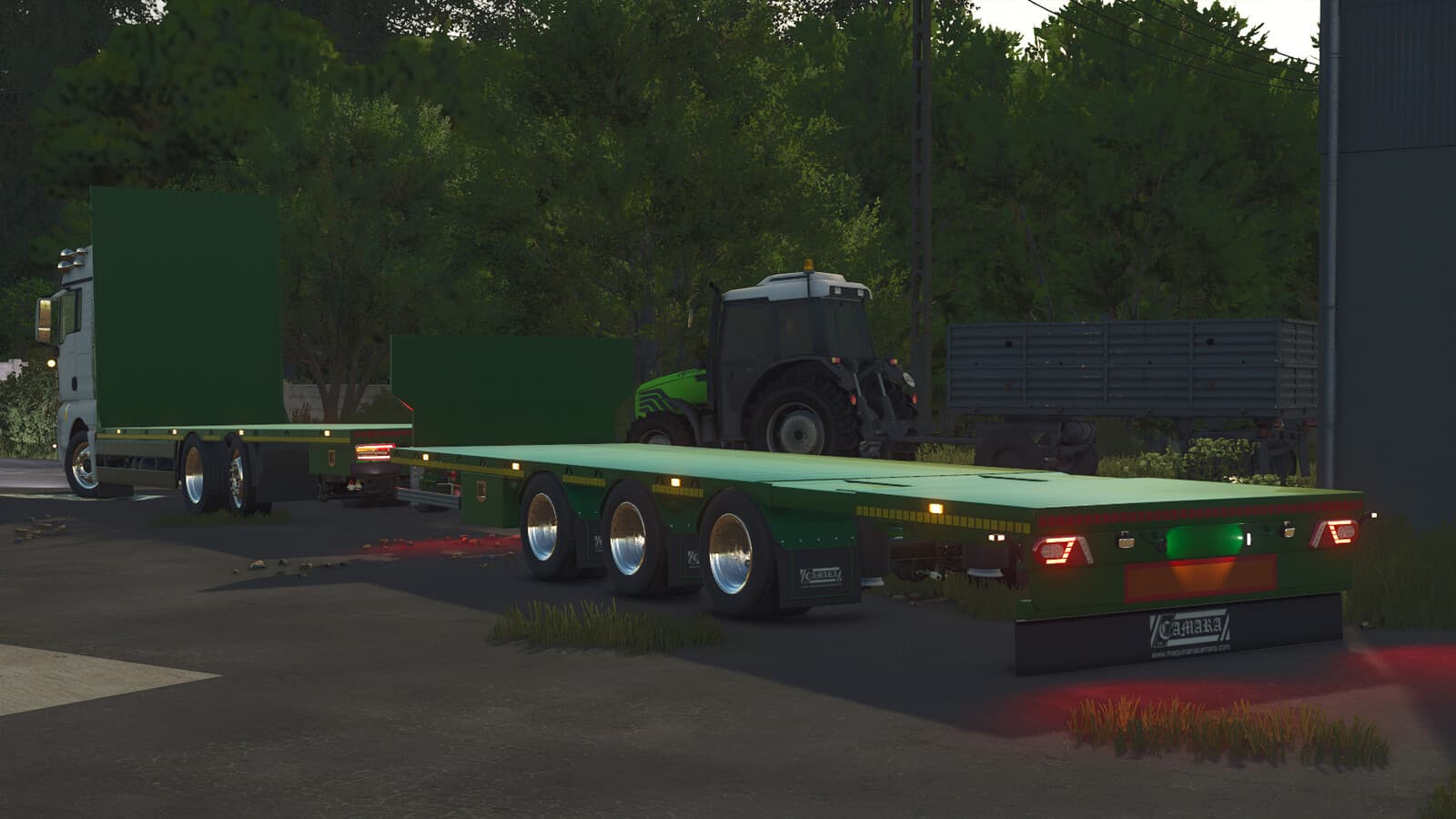 Camara Straw Transport Trailer