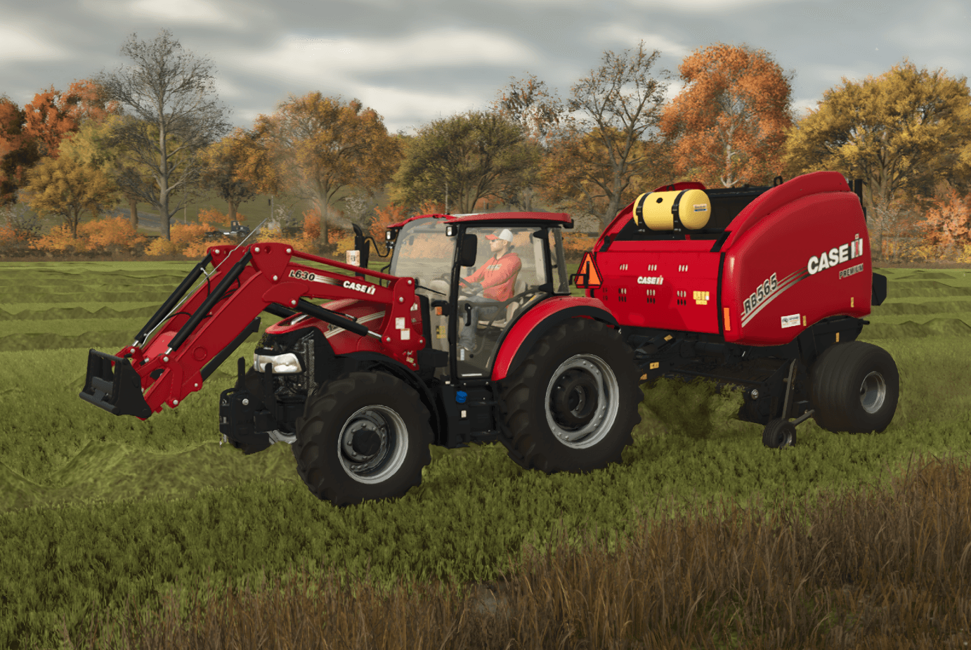 New Holland/Case IH Roll-Belt Round Baler 4