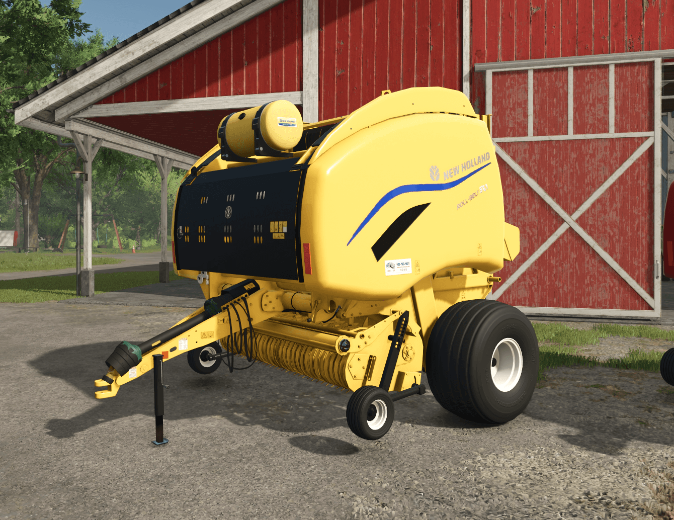 New Holland/Case IH Roll-Belt Round Baler 3