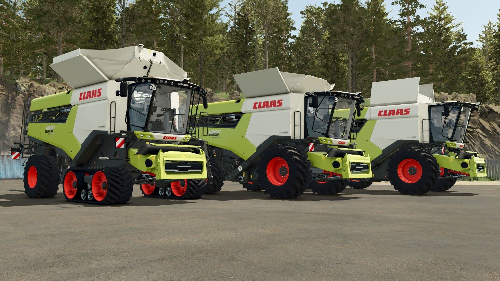 Claas Lexion 5300-8900 (Unreal Capacity) 4