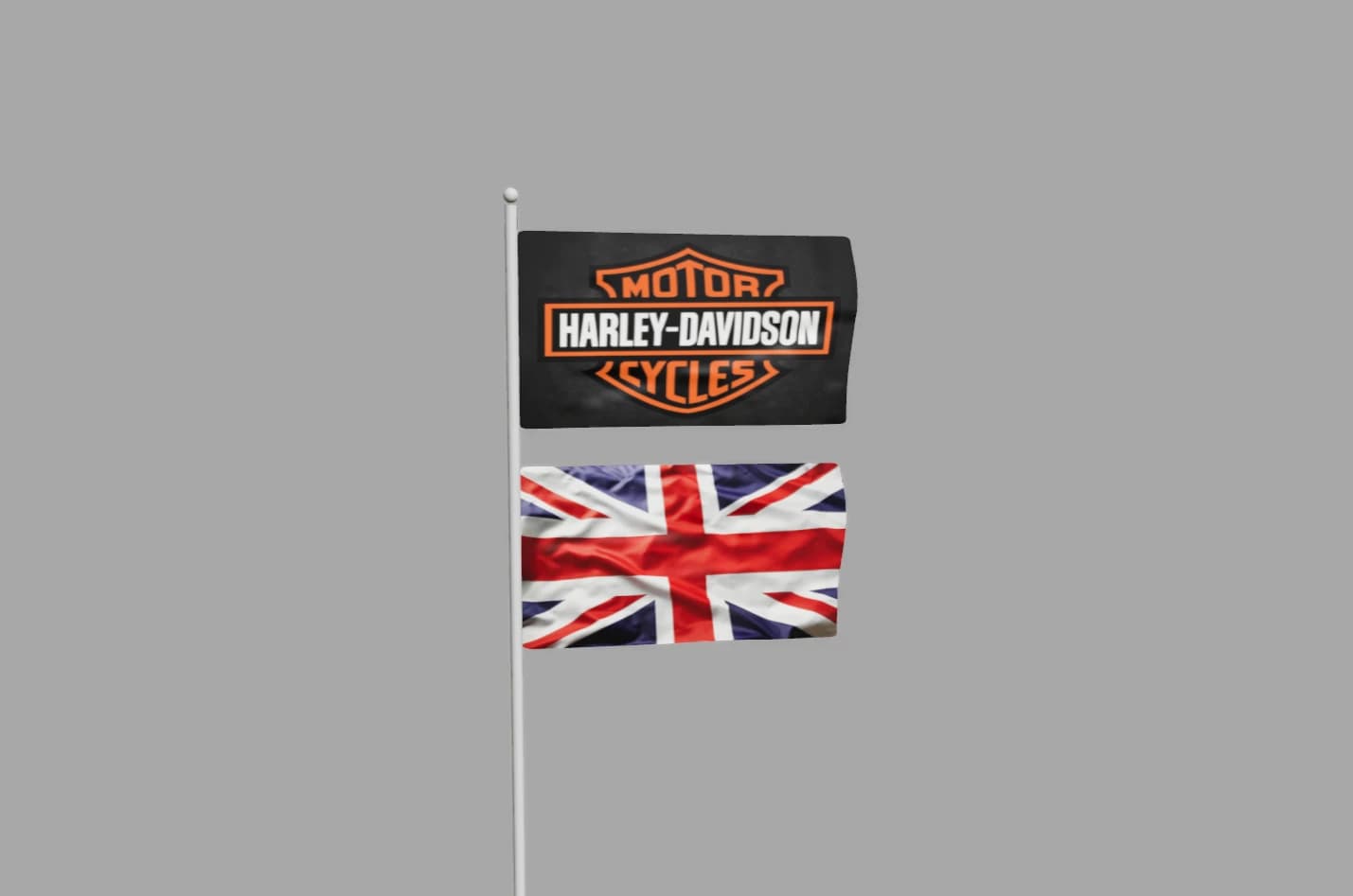 Harley Davidson Flag EDIT
