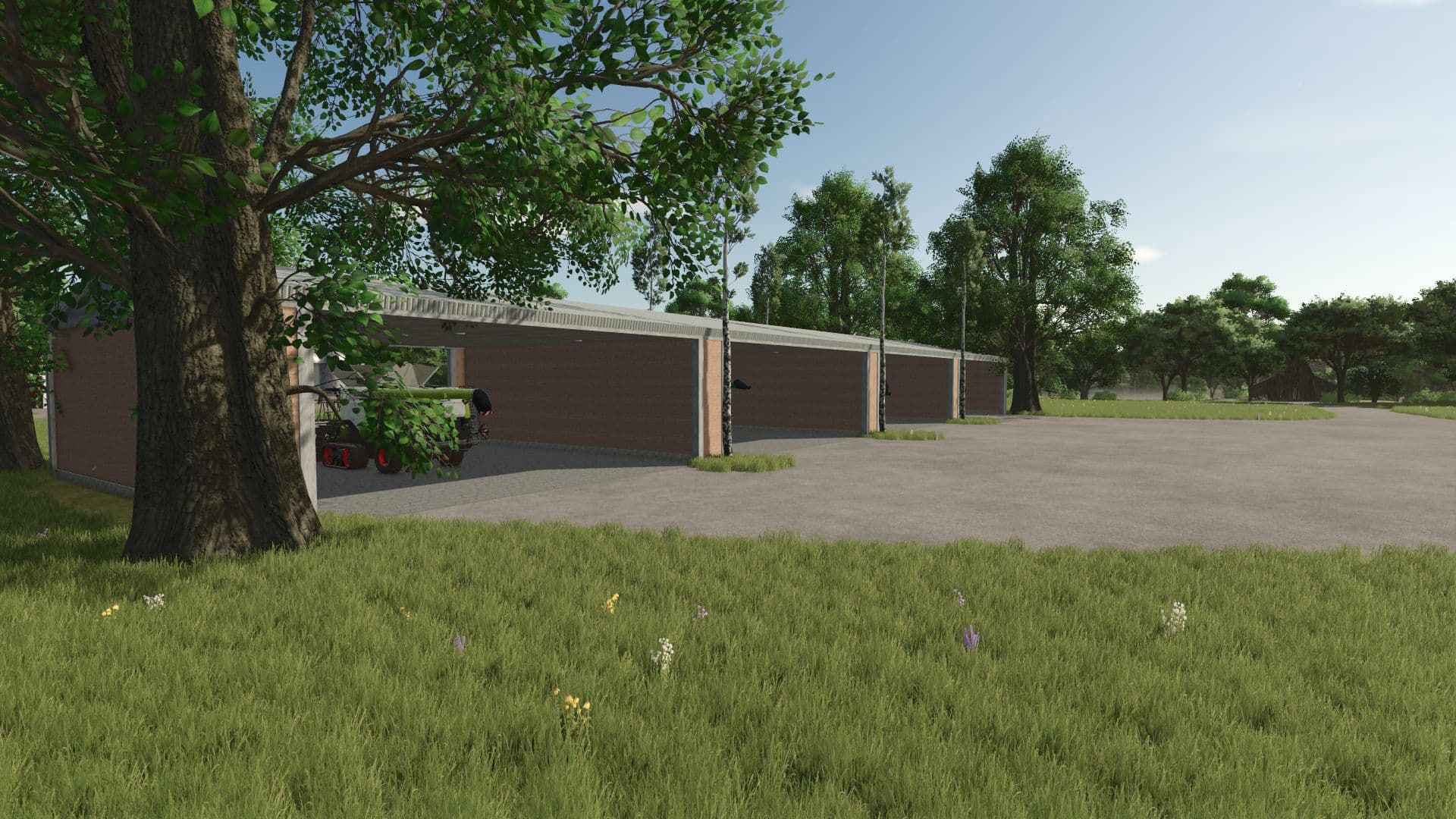 Harvester garage 3