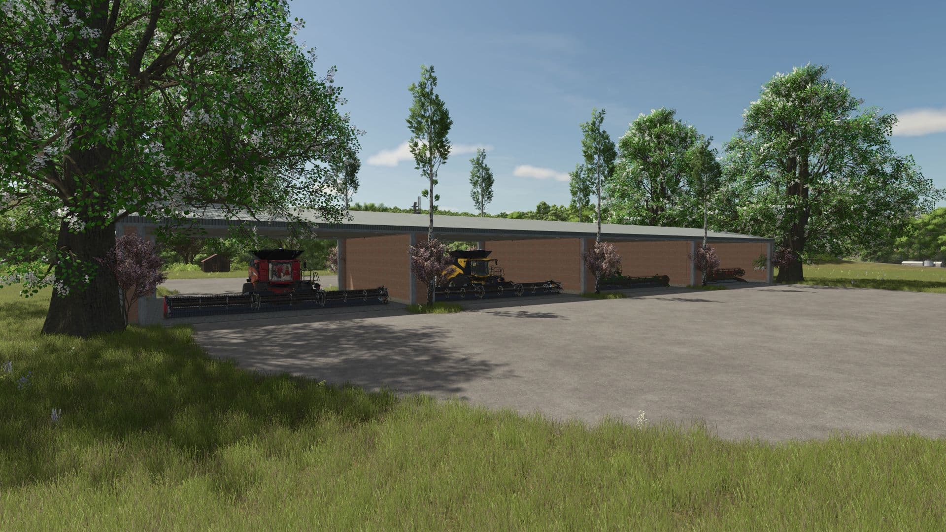 Harvester garage 2