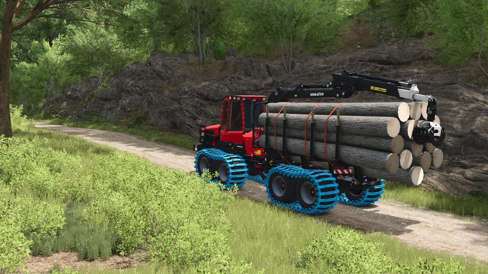 Komatsu Forwarder 875 2