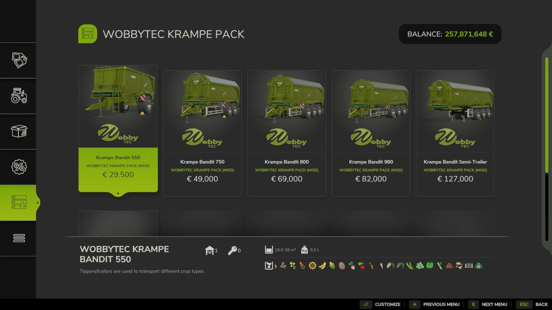 Krampe WobbyTec Pack 2