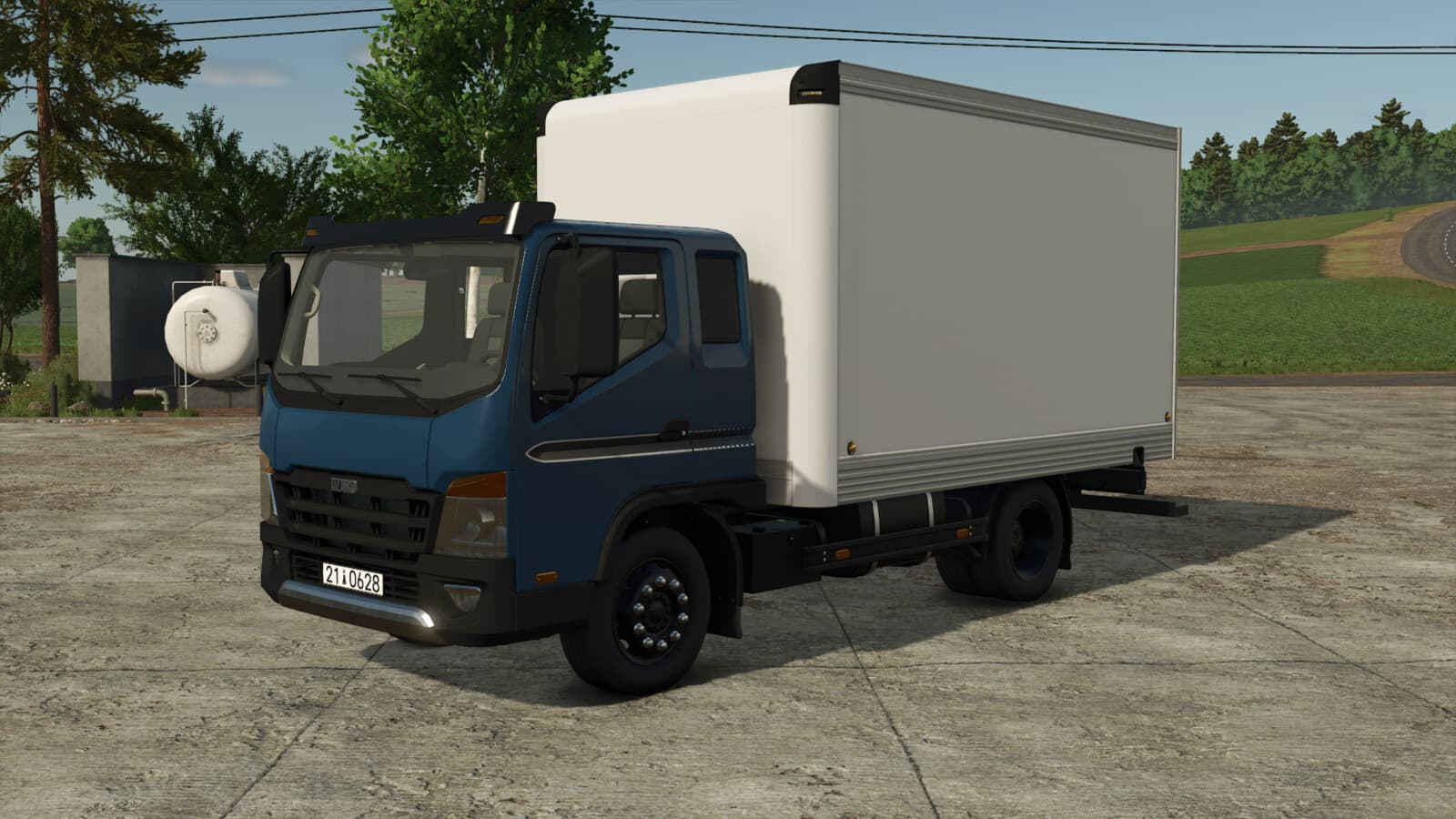 Lizard Dragon Box Truck