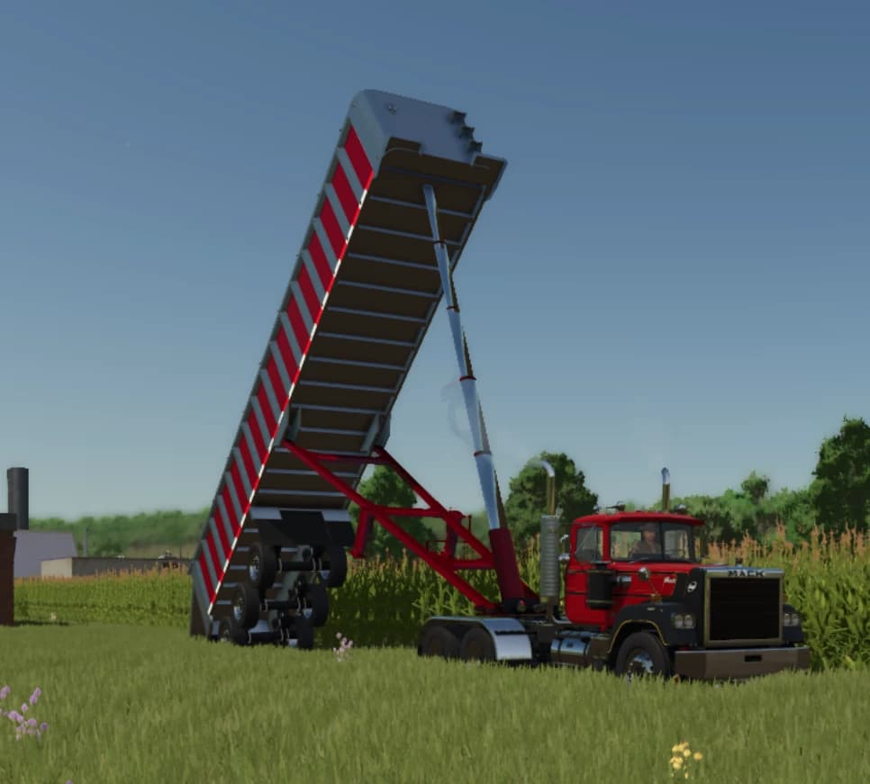 Lizard frameless end dump 3