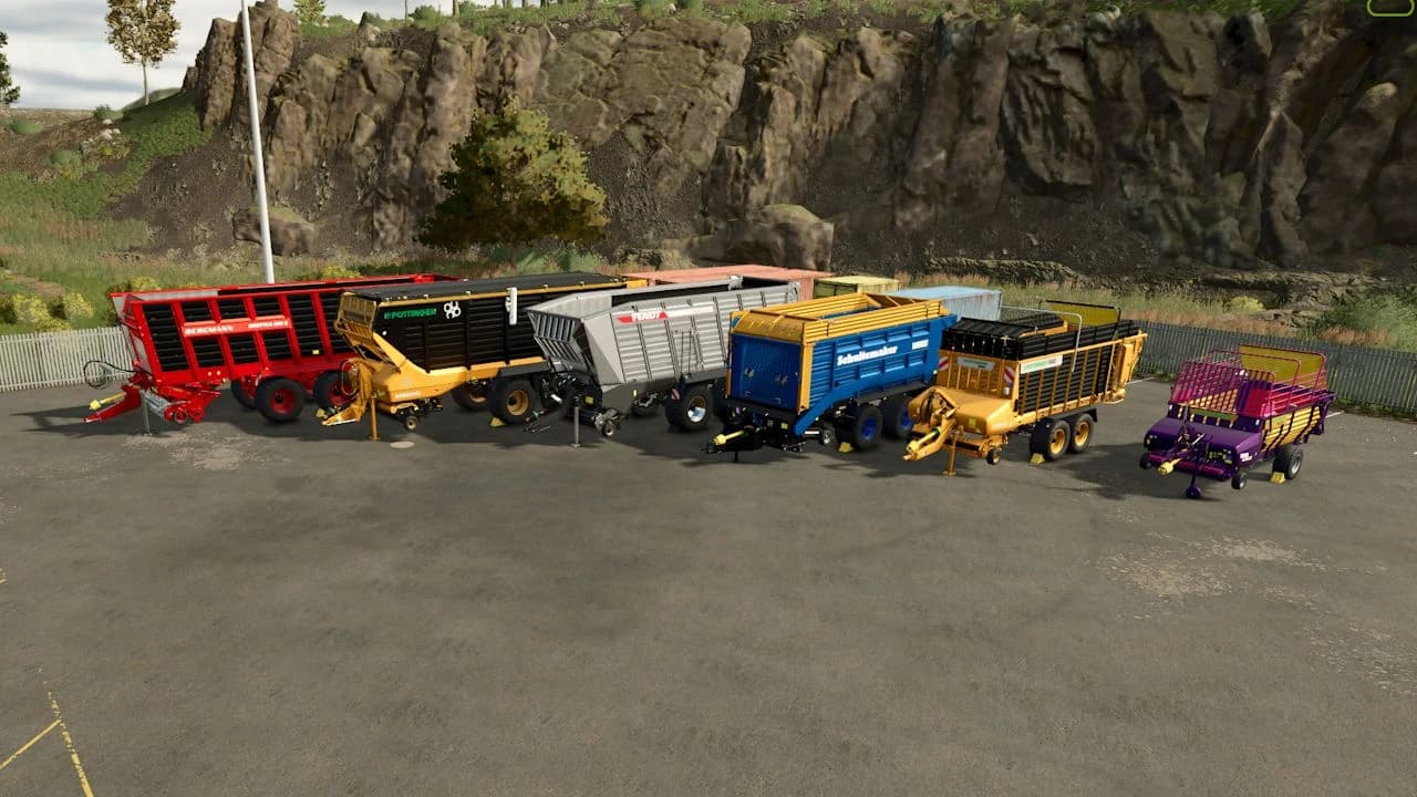 Loader Wagons Pack 2