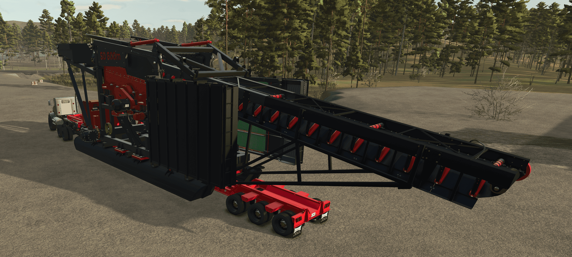 Landoll 2 Beam Lowboy Trailer 7