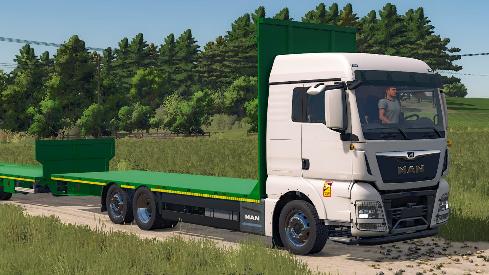 MAN TGX 6x2 Straw Bale 4