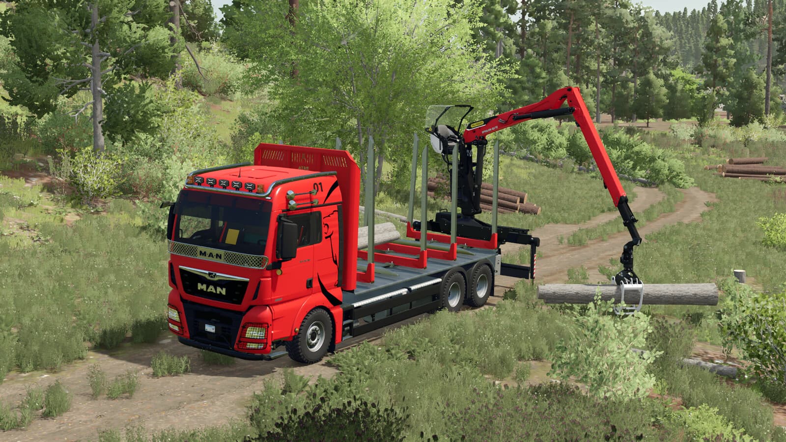 MAN TGX Semi-truck Pack 4