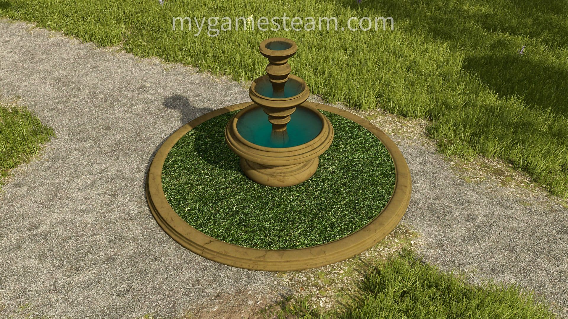 Marble fountain