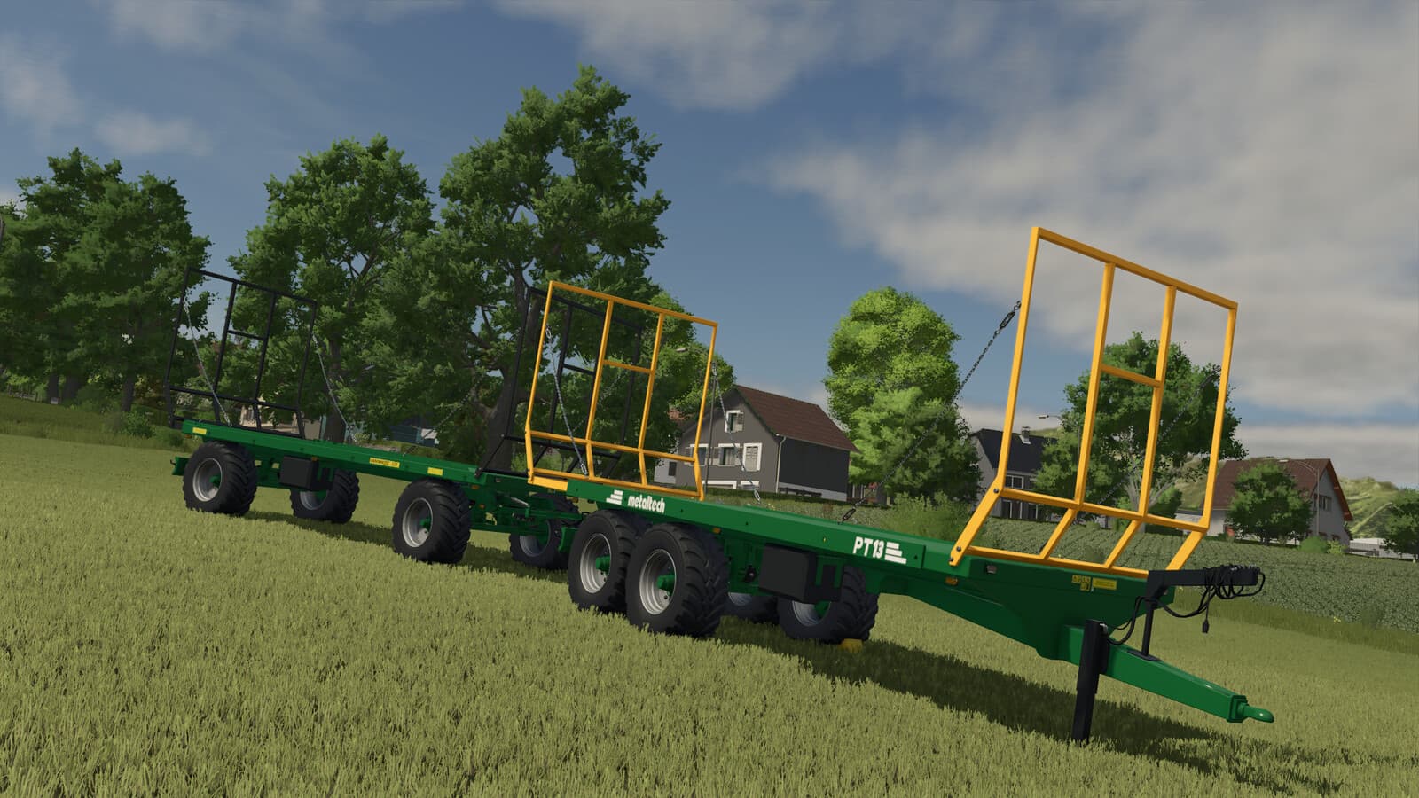 Metaltech Bale Trailers Pack 3