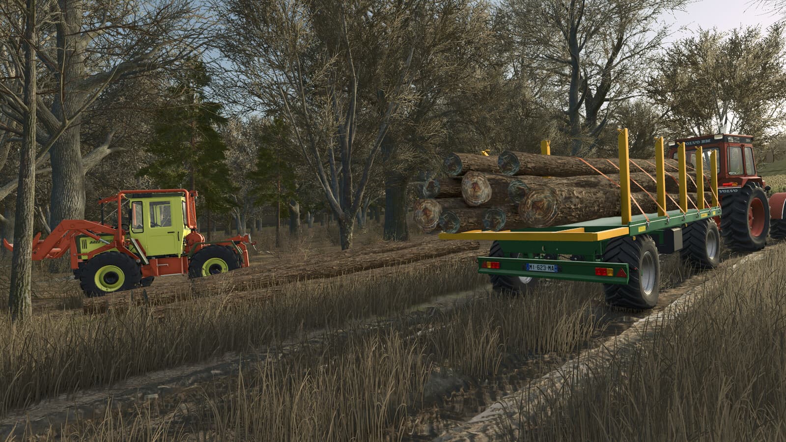 Metaltech Bale Trailers Pack 2