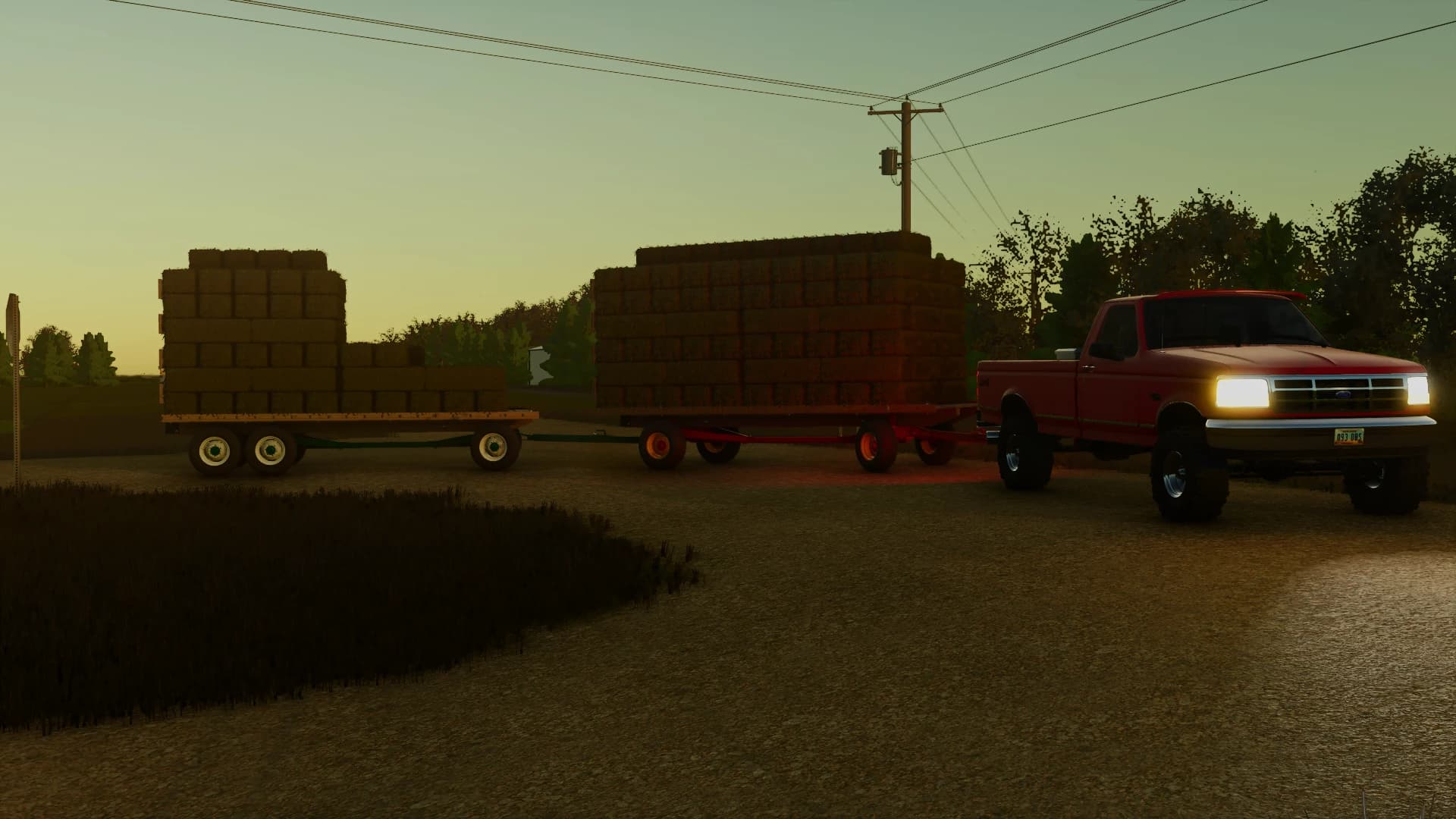 New Holland Hay Wagon 3