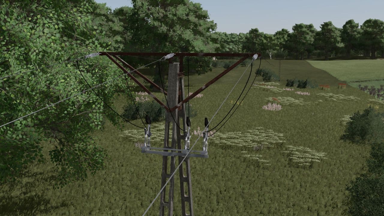 Pack of power poles (Prefab) 6