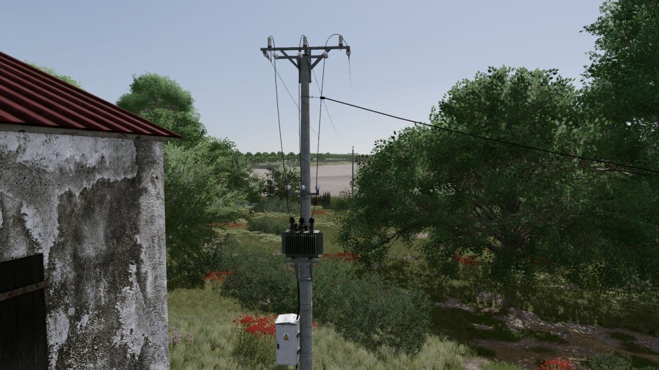 Pack of power poles (Prefab) 4