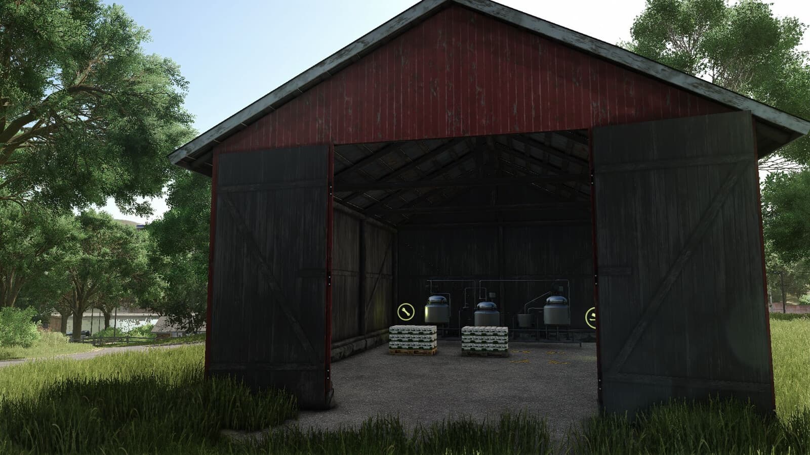 Small Production Points W/ Shed Option 2
