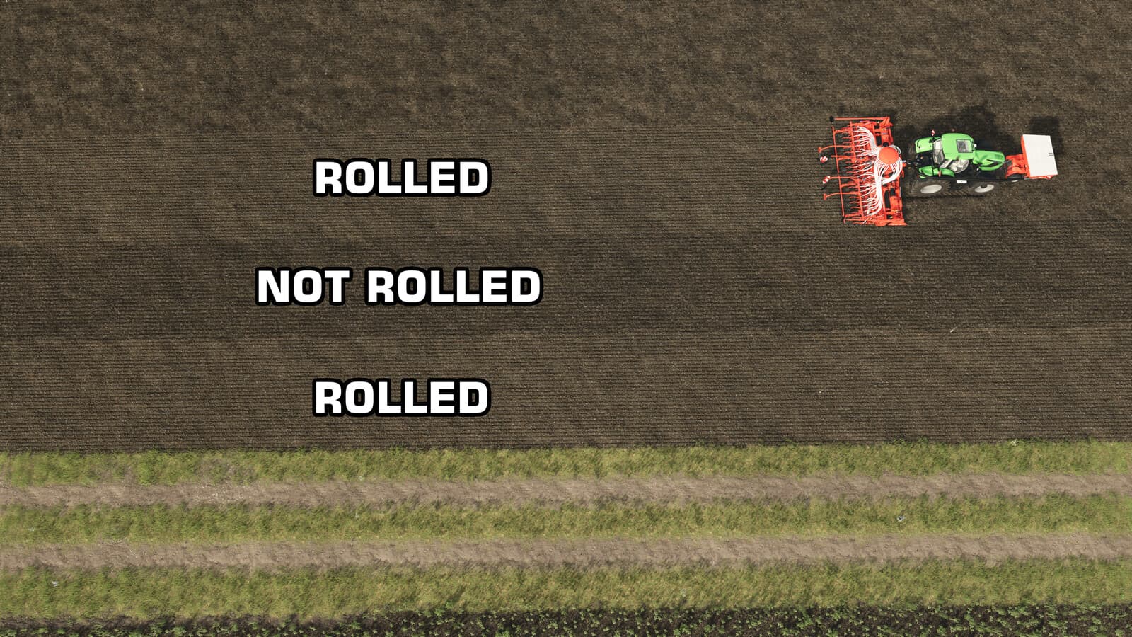 Sowing Machine Roller Ready