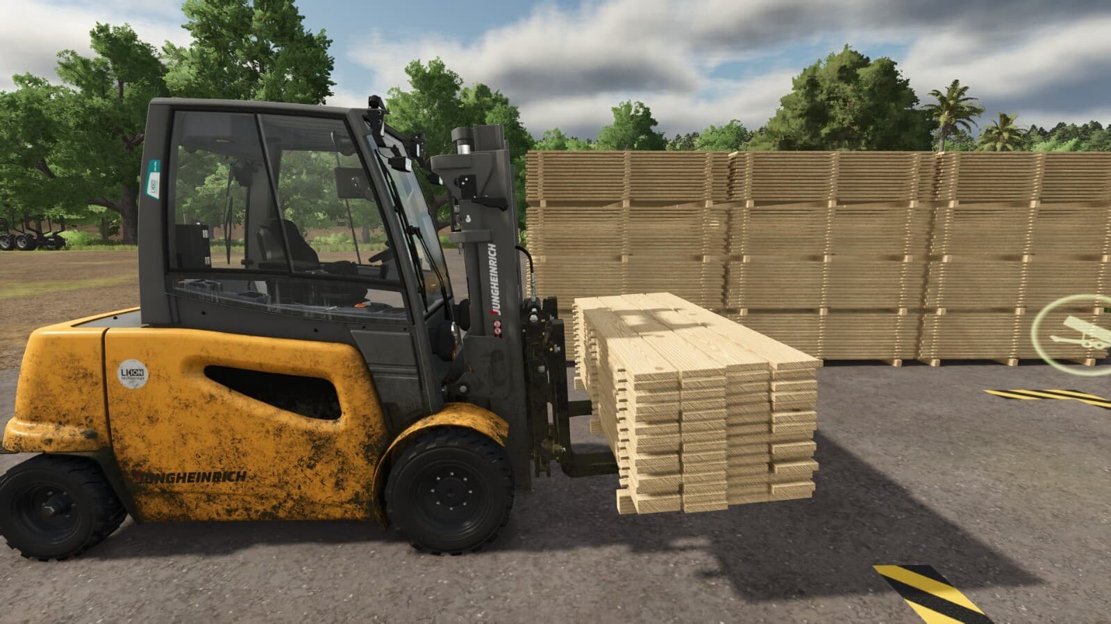 Storage For Pallets Of Boards, Planks, And Wooden Beams 4