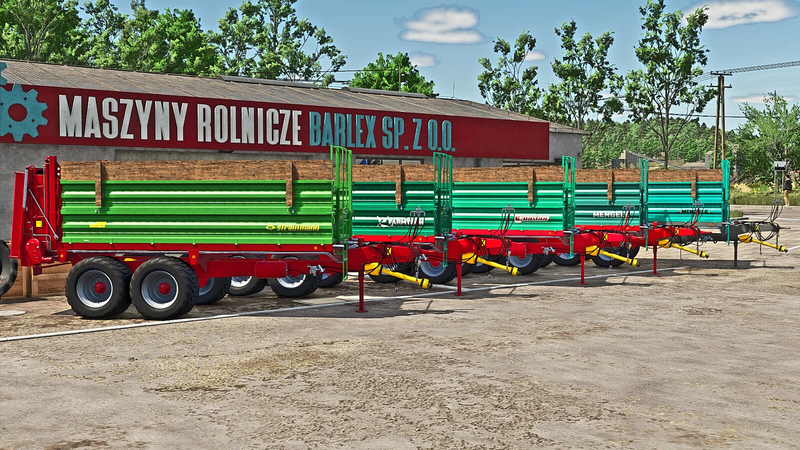 Tandem Manure Spreader 8T 5