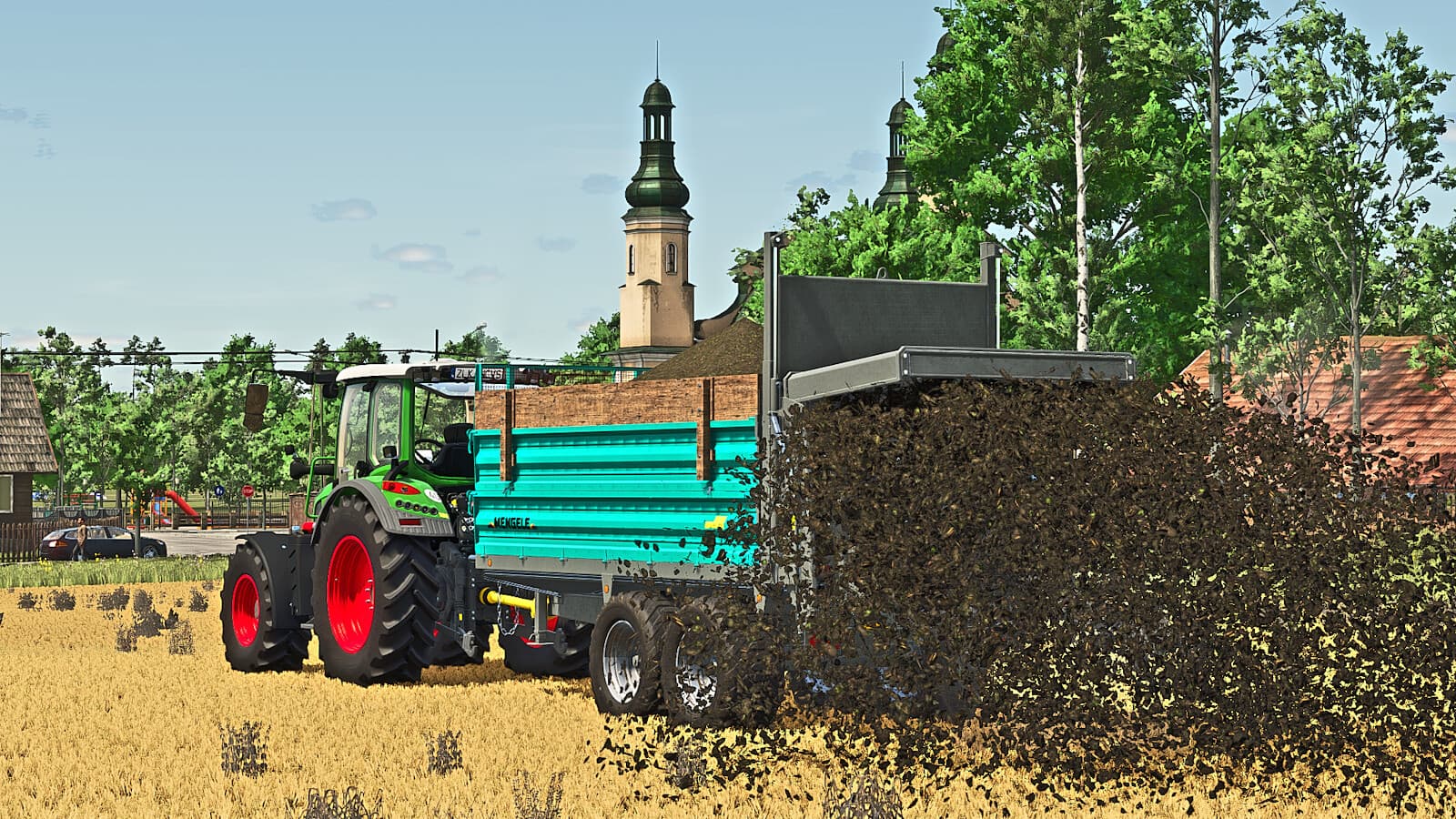 Tandem Manure Spreader 8T 3