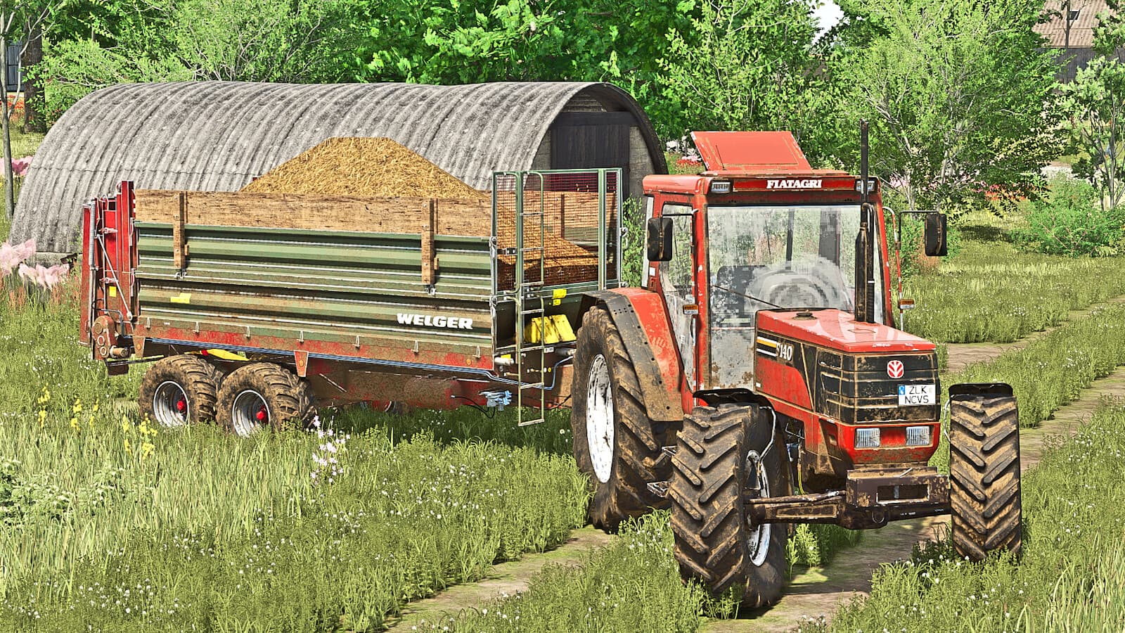 Tandem Manure Spreader 8T 2