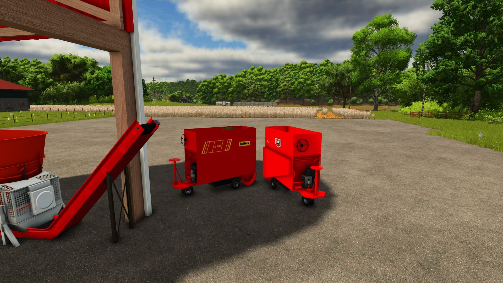 Uebler 812 and AgriMetal 530 2