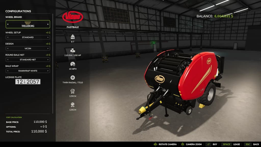 Vicon FastBale speedy 2