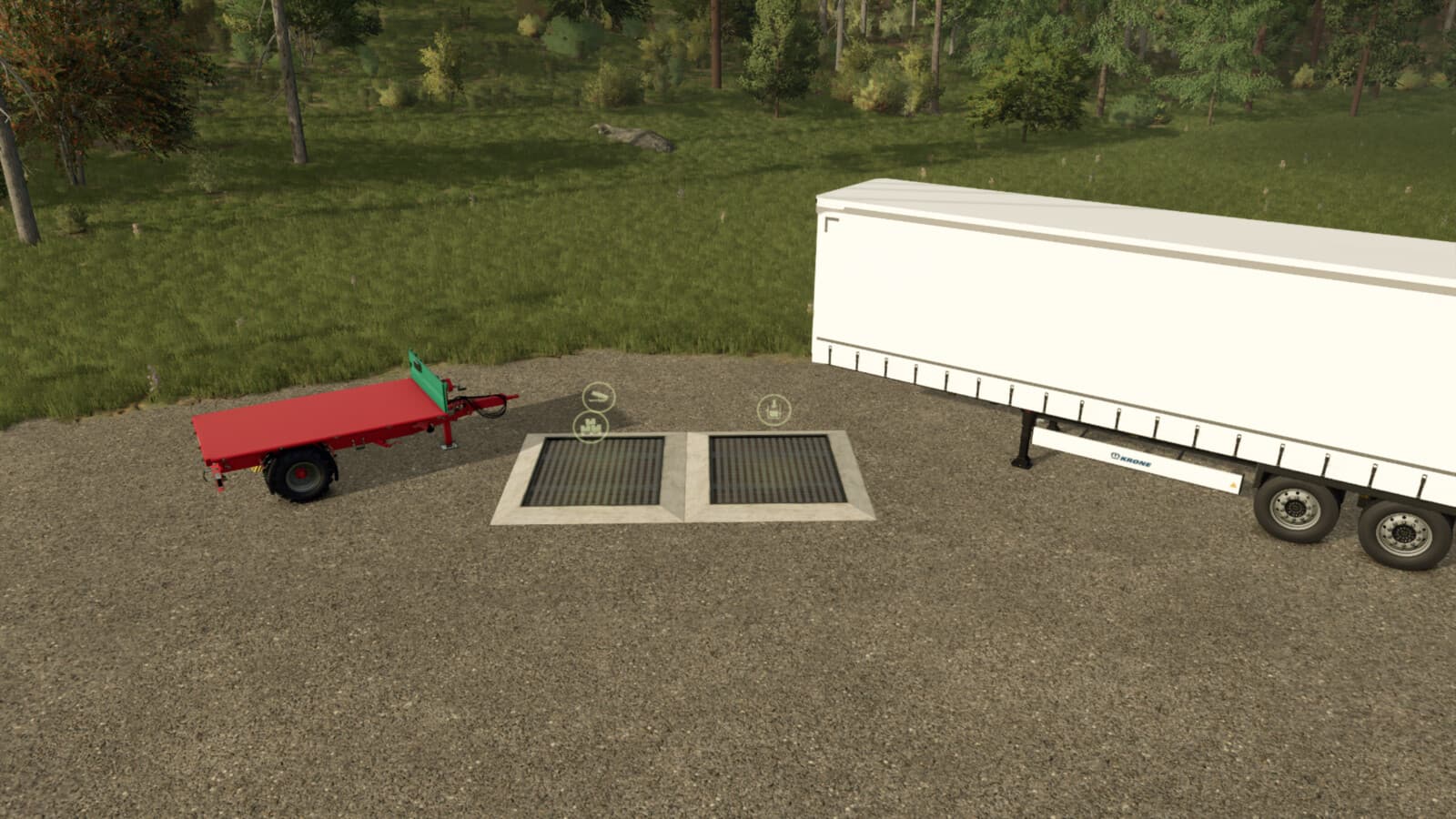 Pallet Silo With Autoload Trailers