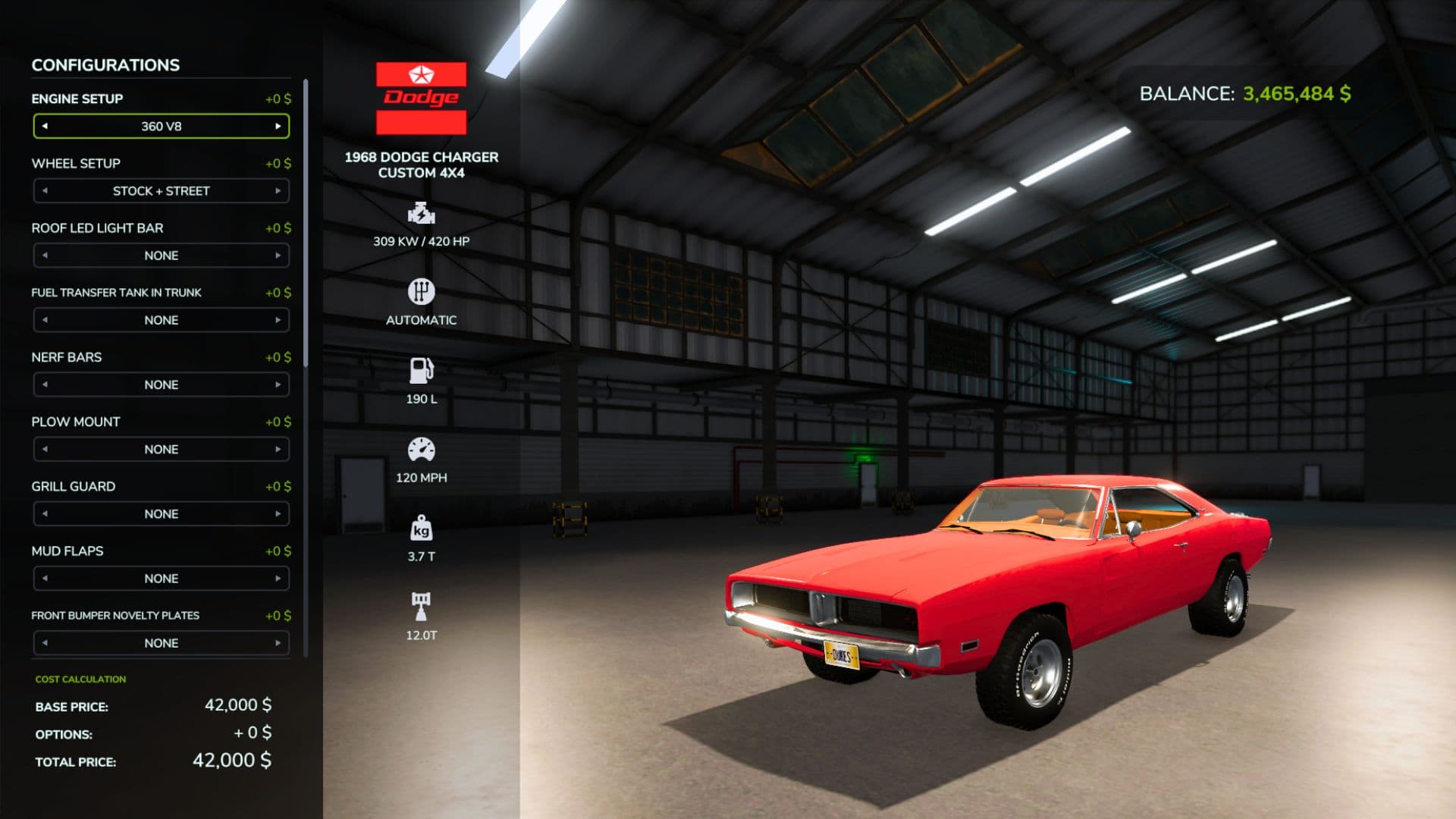 1968 Dodge Charger Custom 4x4 2