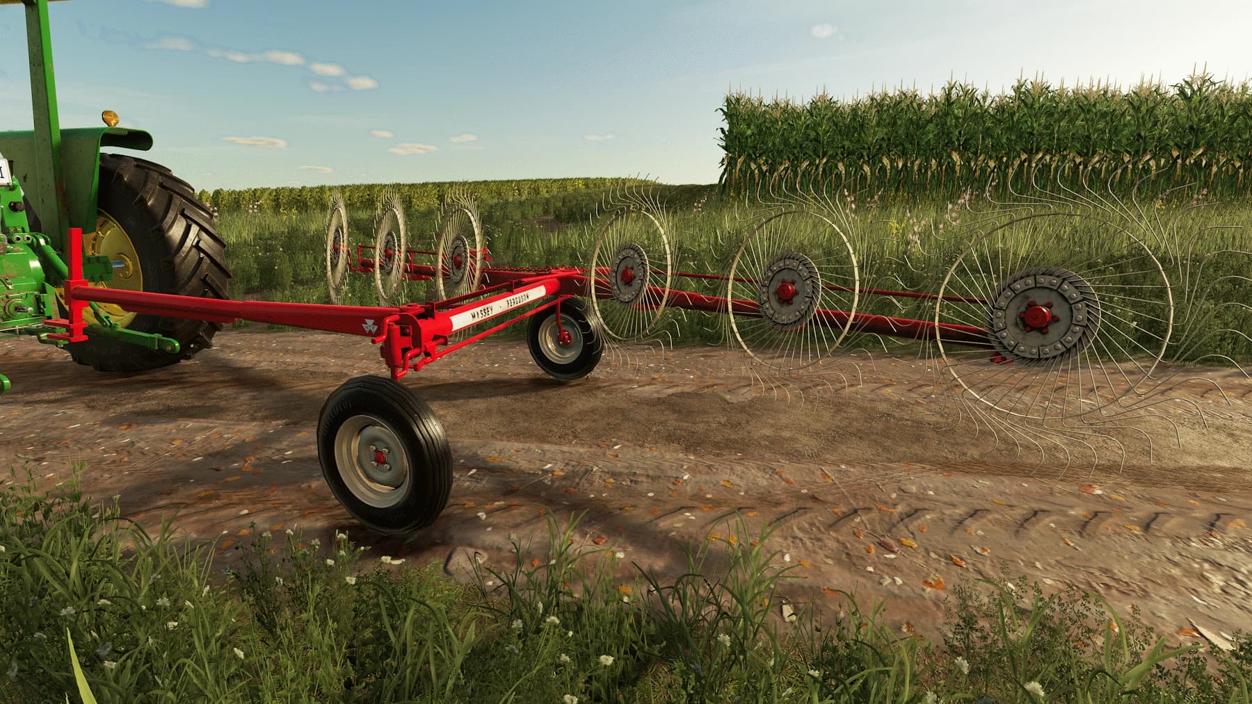1978 6 wheel hay windrower v1.0 6