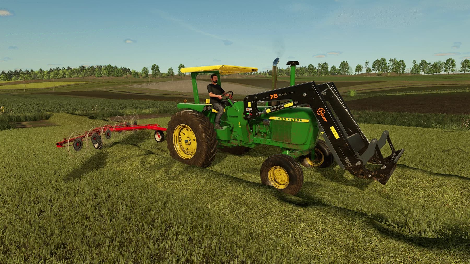 1978 6 wheel hay windrower v1.0 5