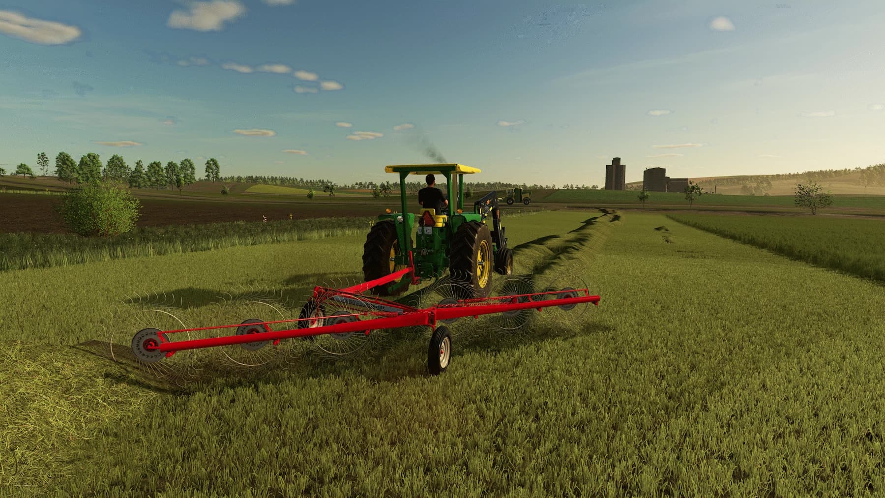 1978 6 wheel hay windrower v1.0 4