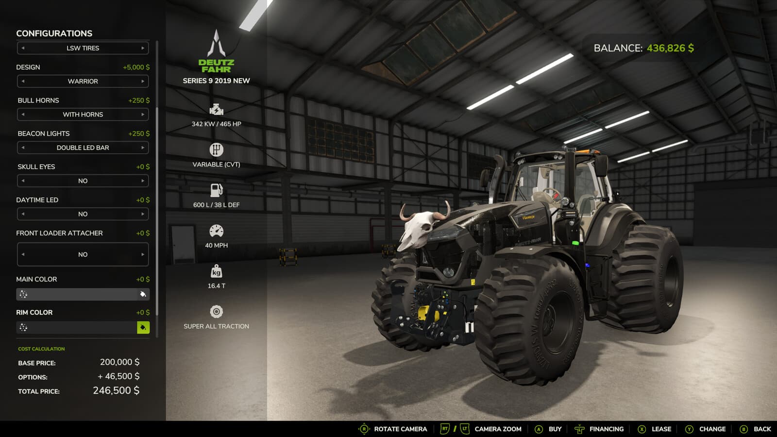2019 Deutz Series 9 2