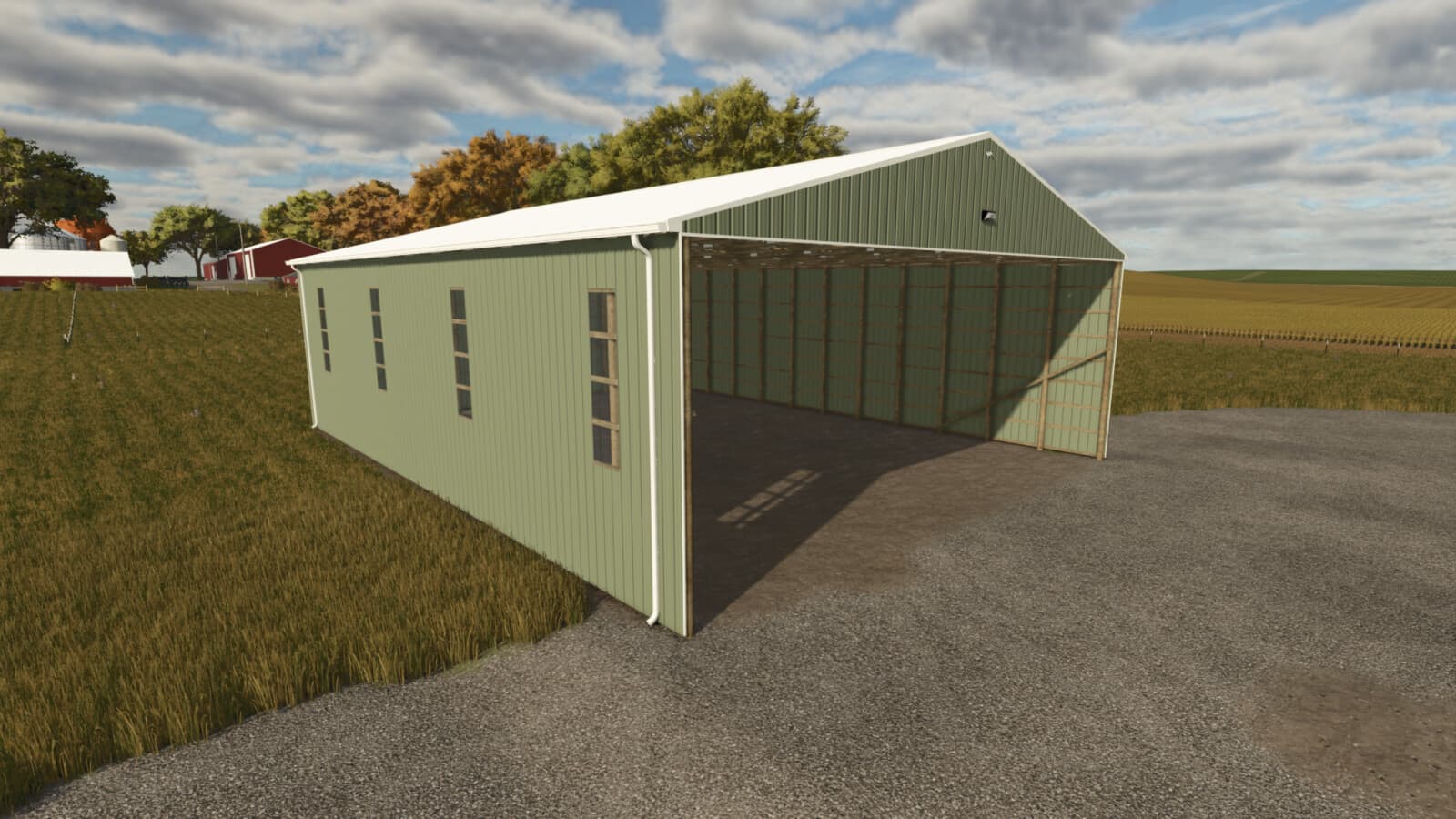 60x80 Bale Shed