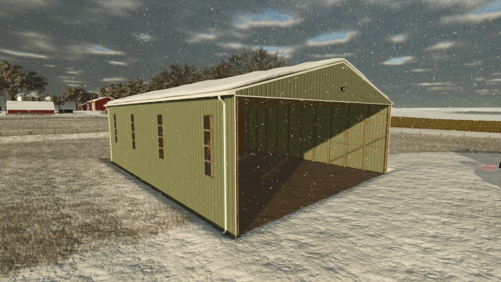 60x80 Bale Shed 4
