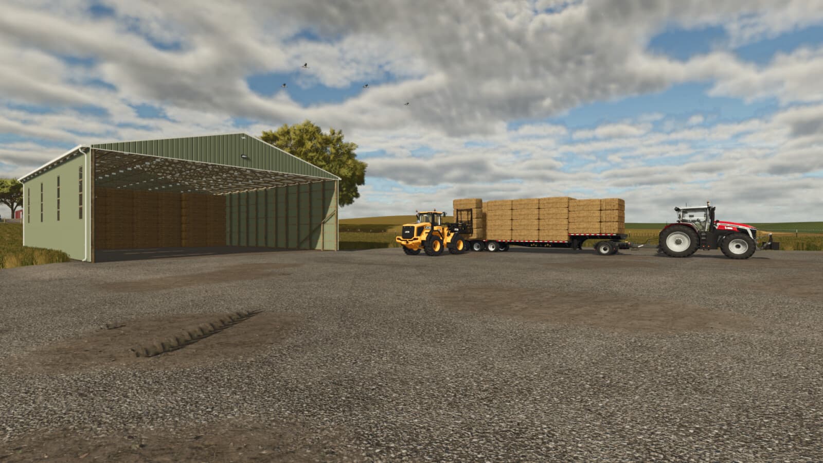 60x80 Bale Shed 2