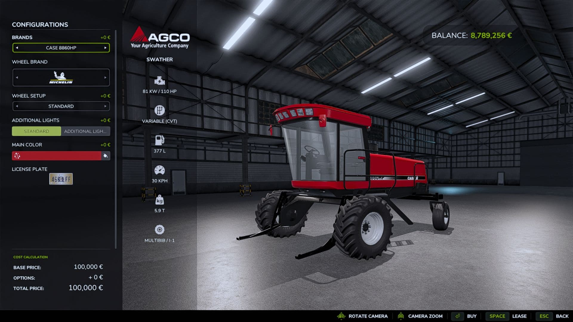 AGCO Swather Pack 3