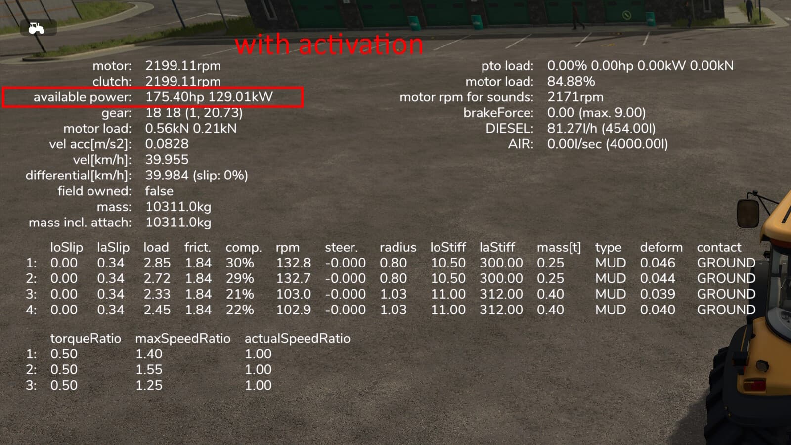 Adjustable Engine Power 2