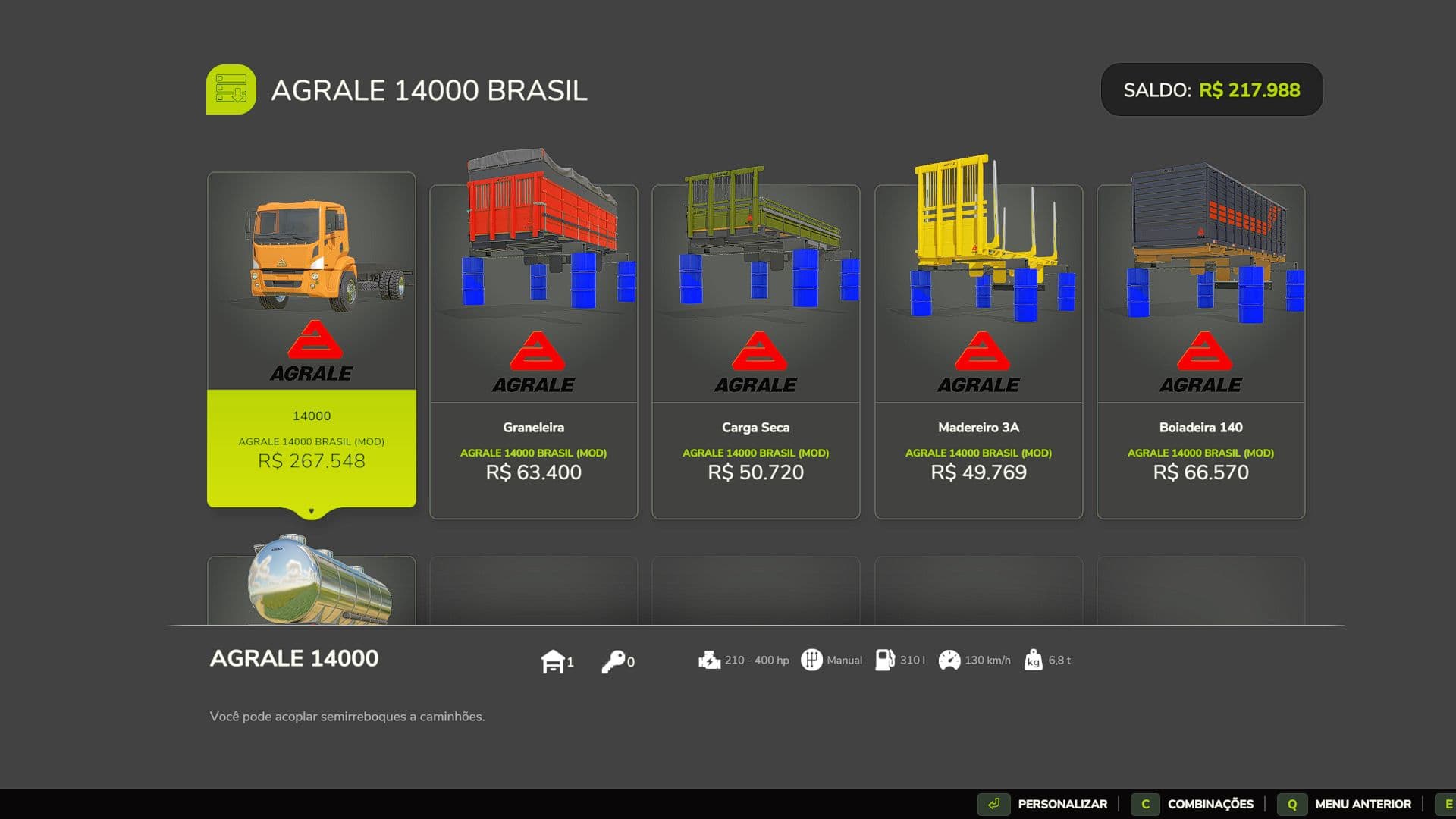 Agrale Truck 14000 2