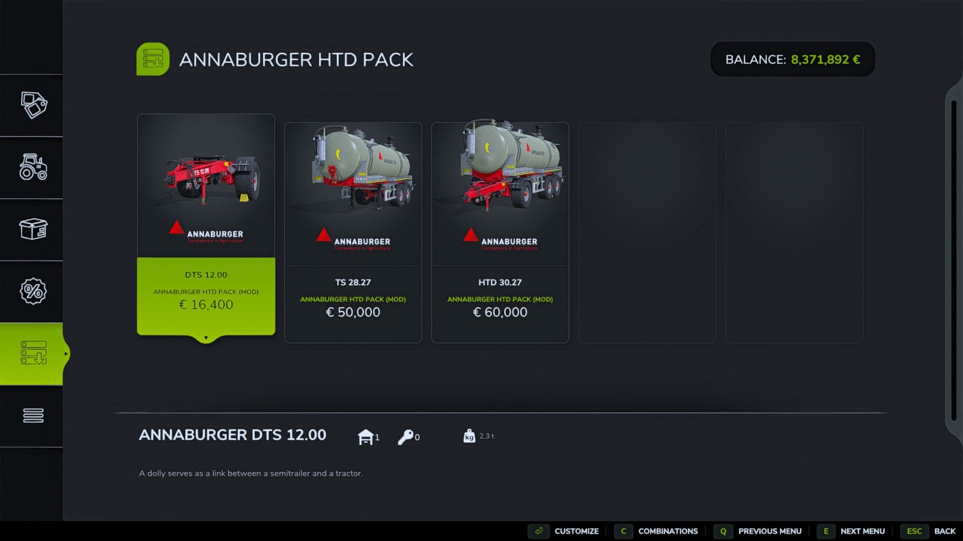 Annaburger HTD Pack 5