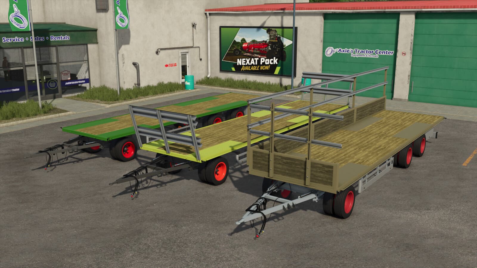 Bale Trailer Pack 4