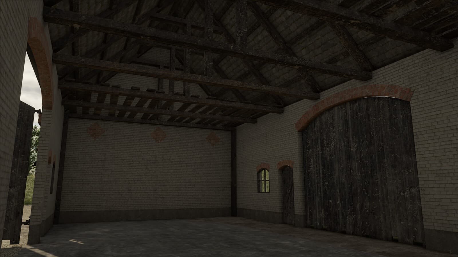 Barn With Garage 2