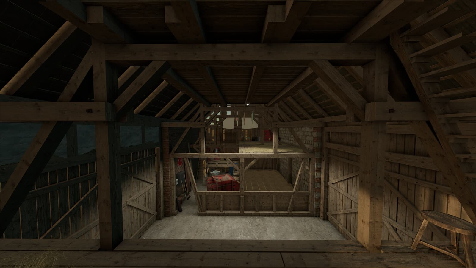 Barn With Grain Loft 6