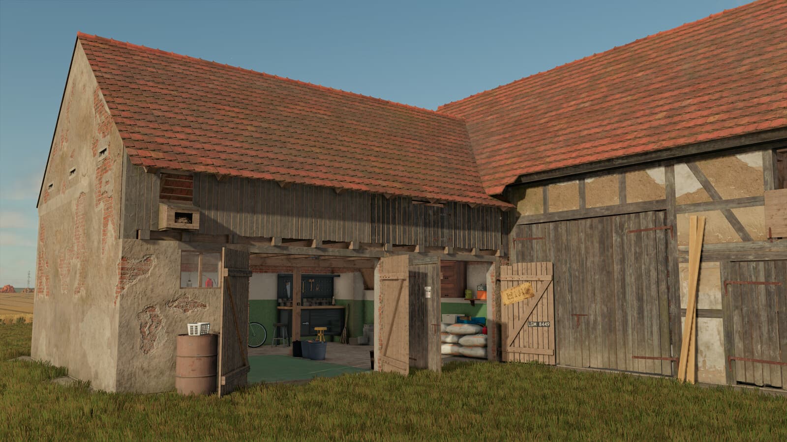 Barn With Grain Loft 5