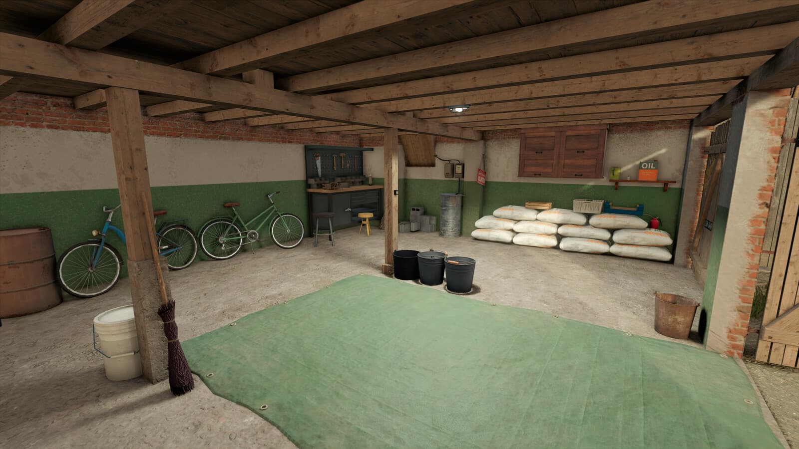 Barn With Grain Loft 4