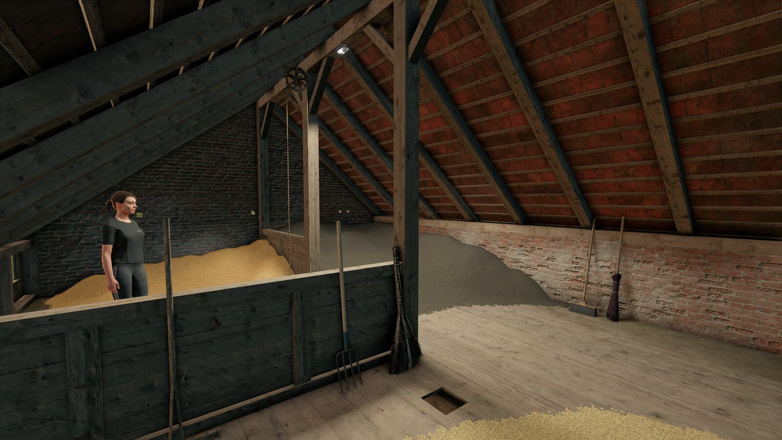 Barn With Grain Loft 2