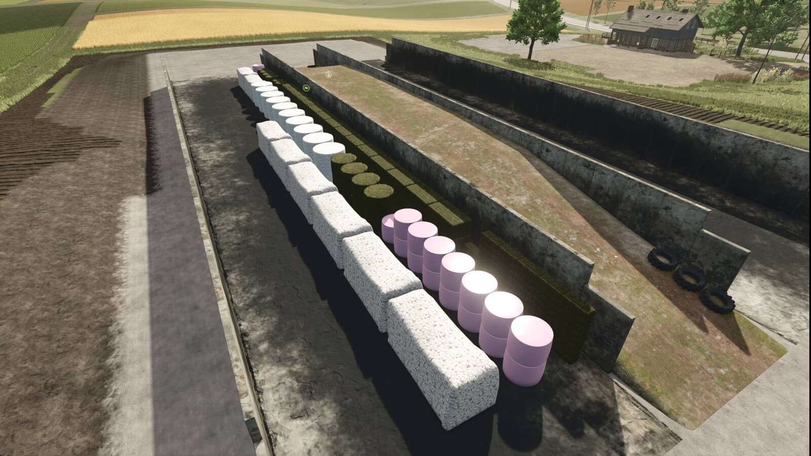 Bunker Silo Bale Storage 5